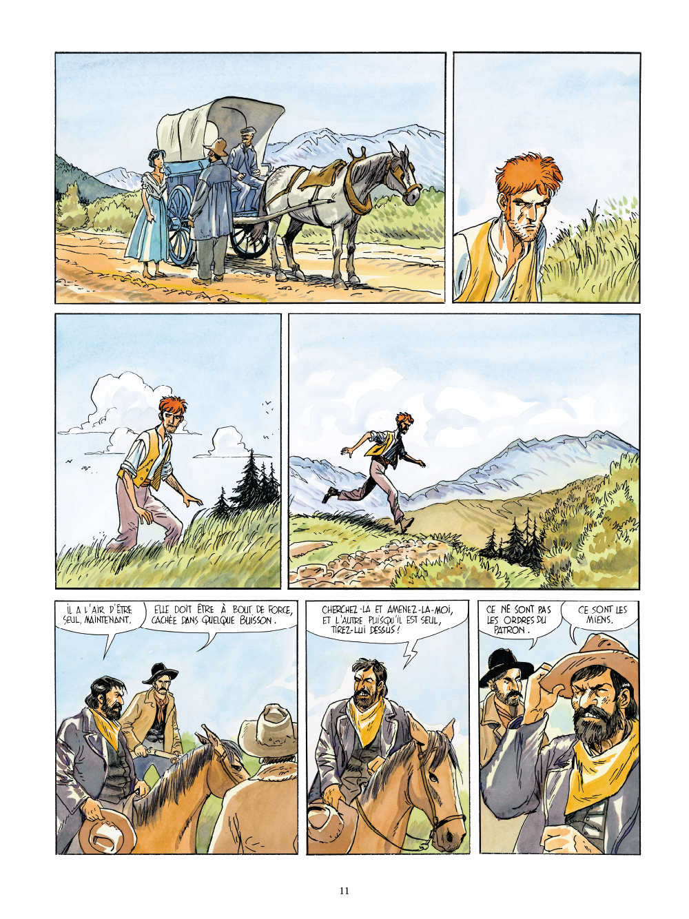 Extrait n°8 de la bd Le Chant du monde par Jacques Ferrandez