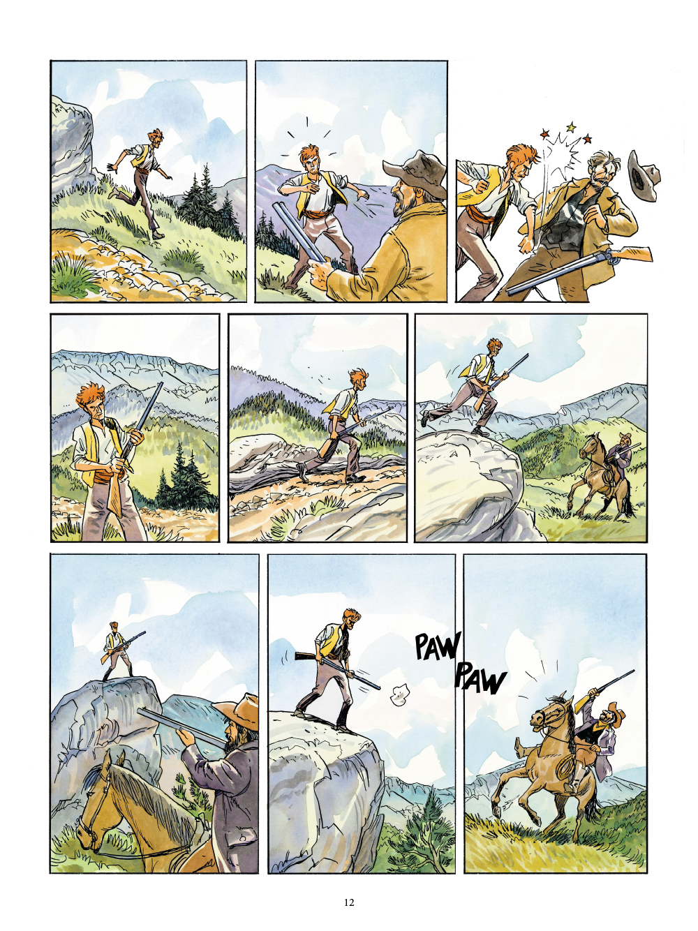Extrait n°9 de la bd Le Chant du monde par Jacques Ferrandez
