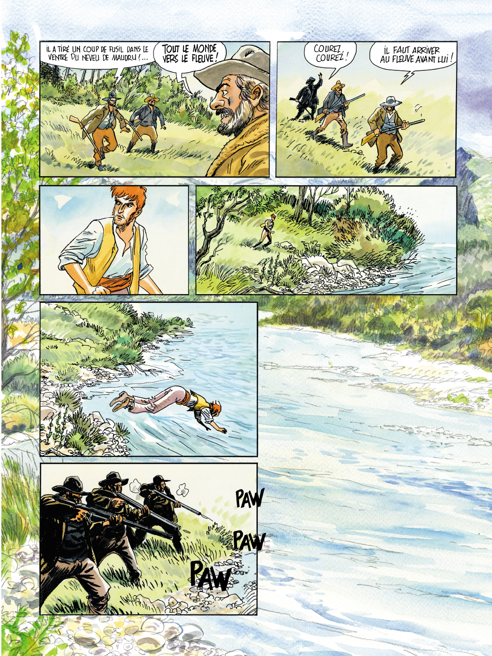 Extrait n°10 de la bd Le Chant du monde par Jacques Ferrandez