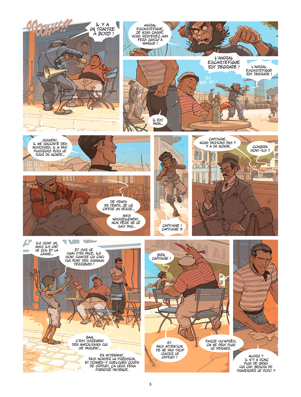 Extrait n°2 de la bd tome 1 par Éric Stoffel