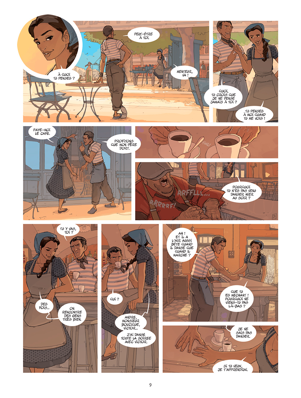 Extrait n°5 de la bd tome 1 par Éric Stoffel