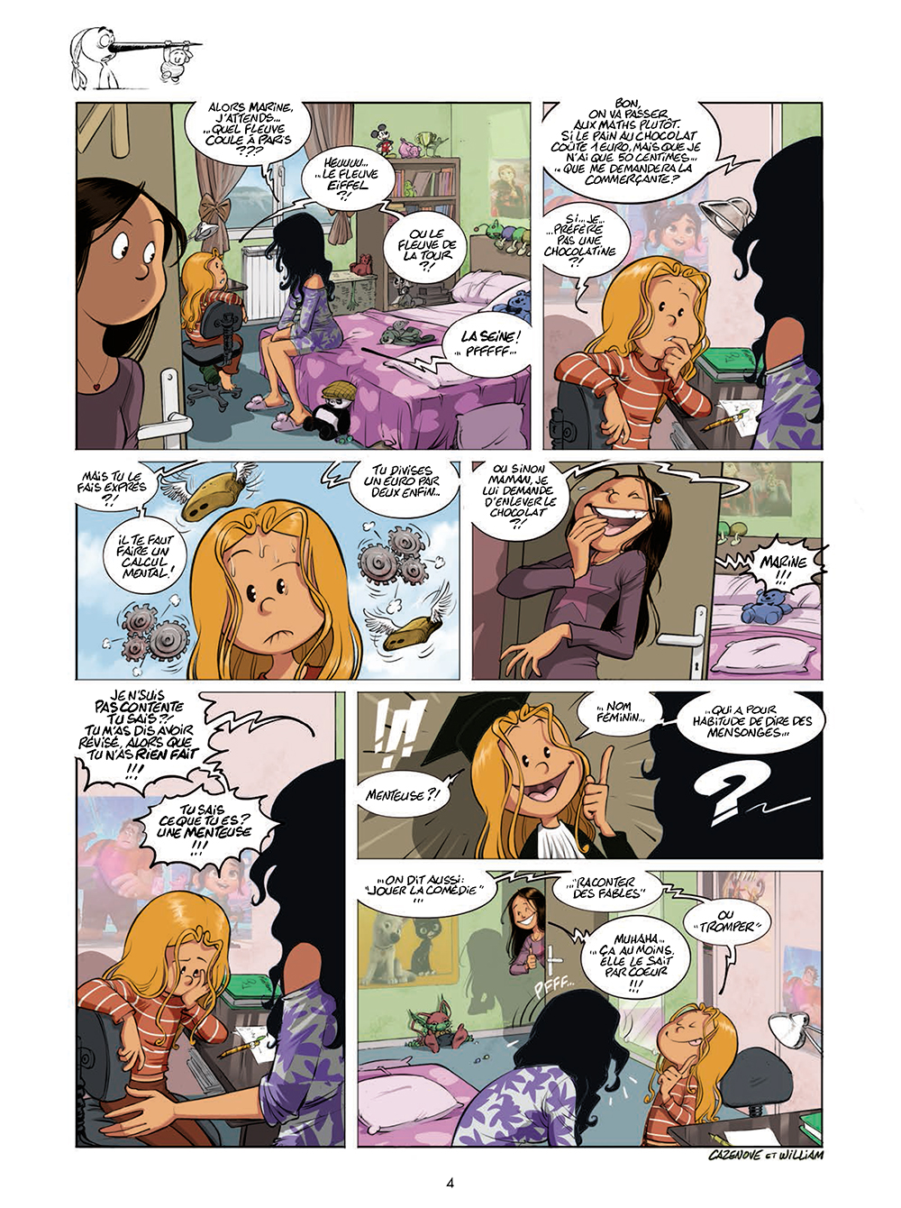 Extrait n°2 de la bd tome 14 par William