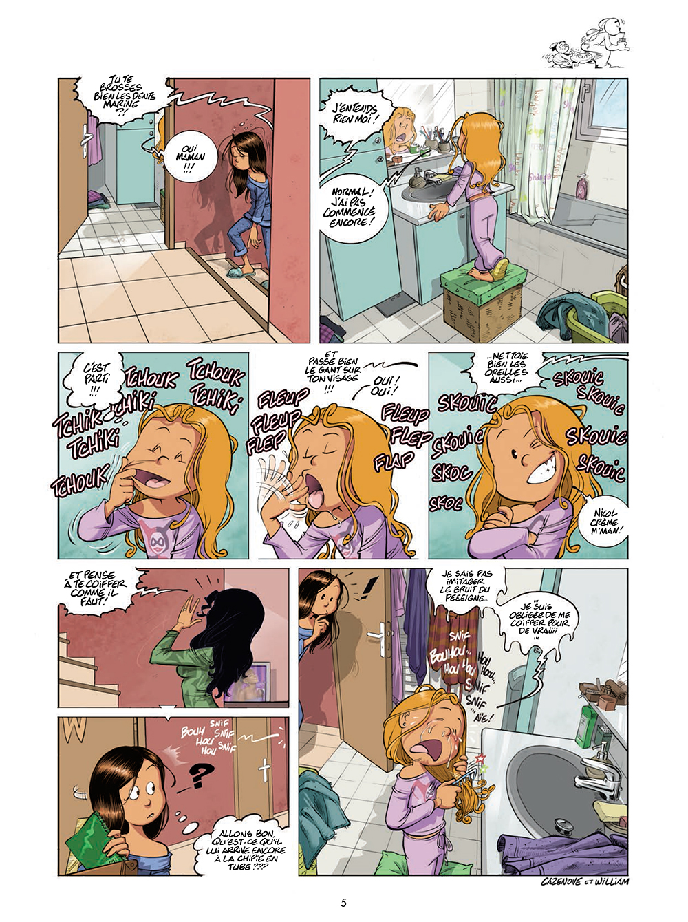 Extrait n°3 de la bd tome 14 par William