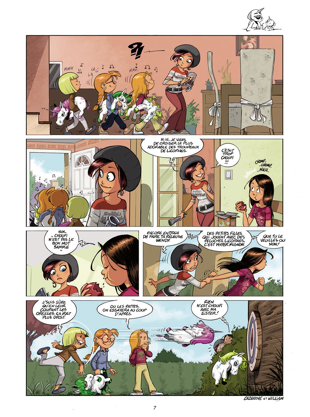 Extrait n°5 de la bd tome 14 par William