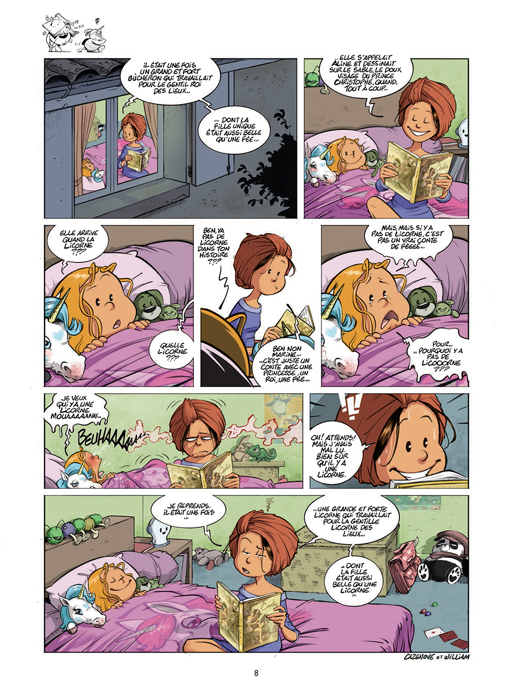 Extrait n°6 de la bd tome 14 par William