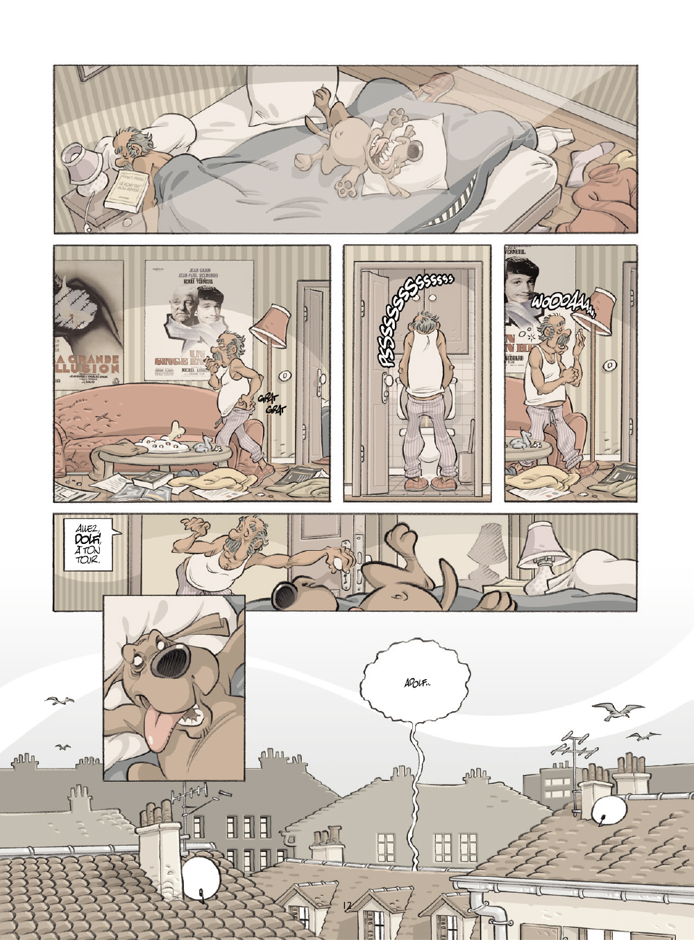 Extrait n°8 de la bd Avec ou sans moustache ? par Efix