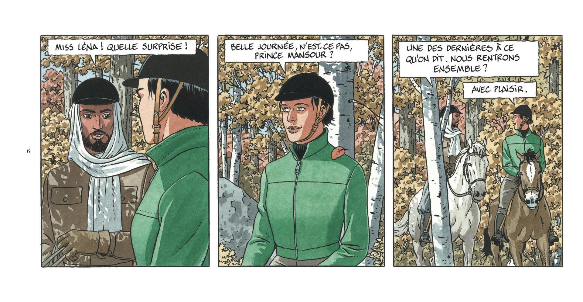 Léna dans le brasier
