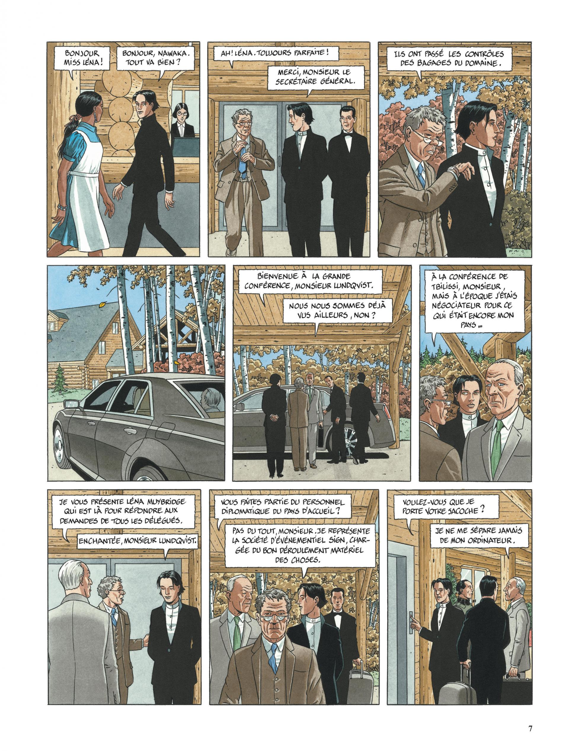 Léna dans le brasier