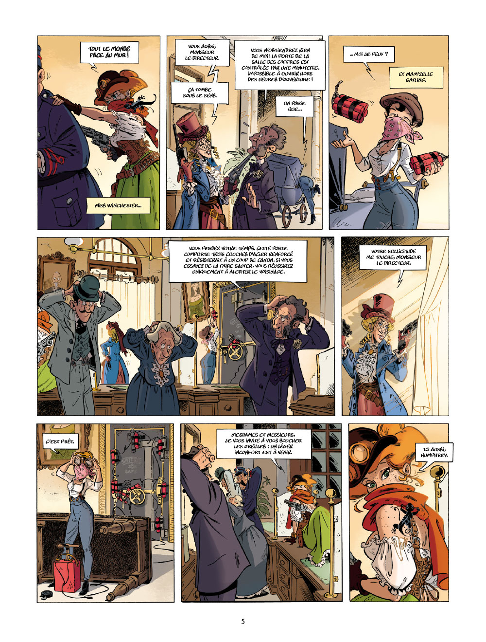 Extrait n°3 de la bd tome 1 par Étienne Willem
