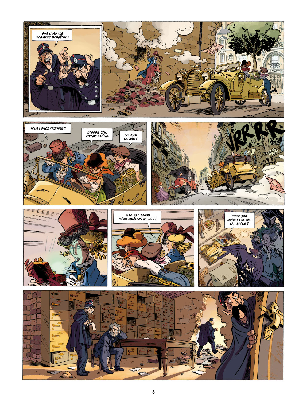 Extrait n°6 de la bd tome 1 par Étienne Willem