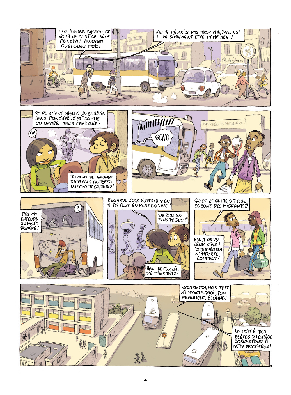 Extrait n°2 de la bd tome 1 par Téhem
