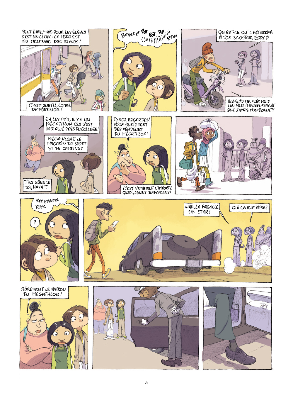 Extrait n°3 de la bd tome 1 par Téhem