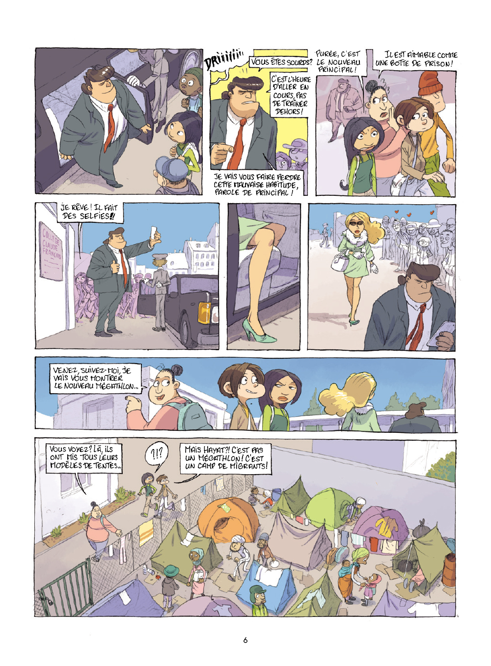 Extrait n°4 de la bd tome 1 par Téhem