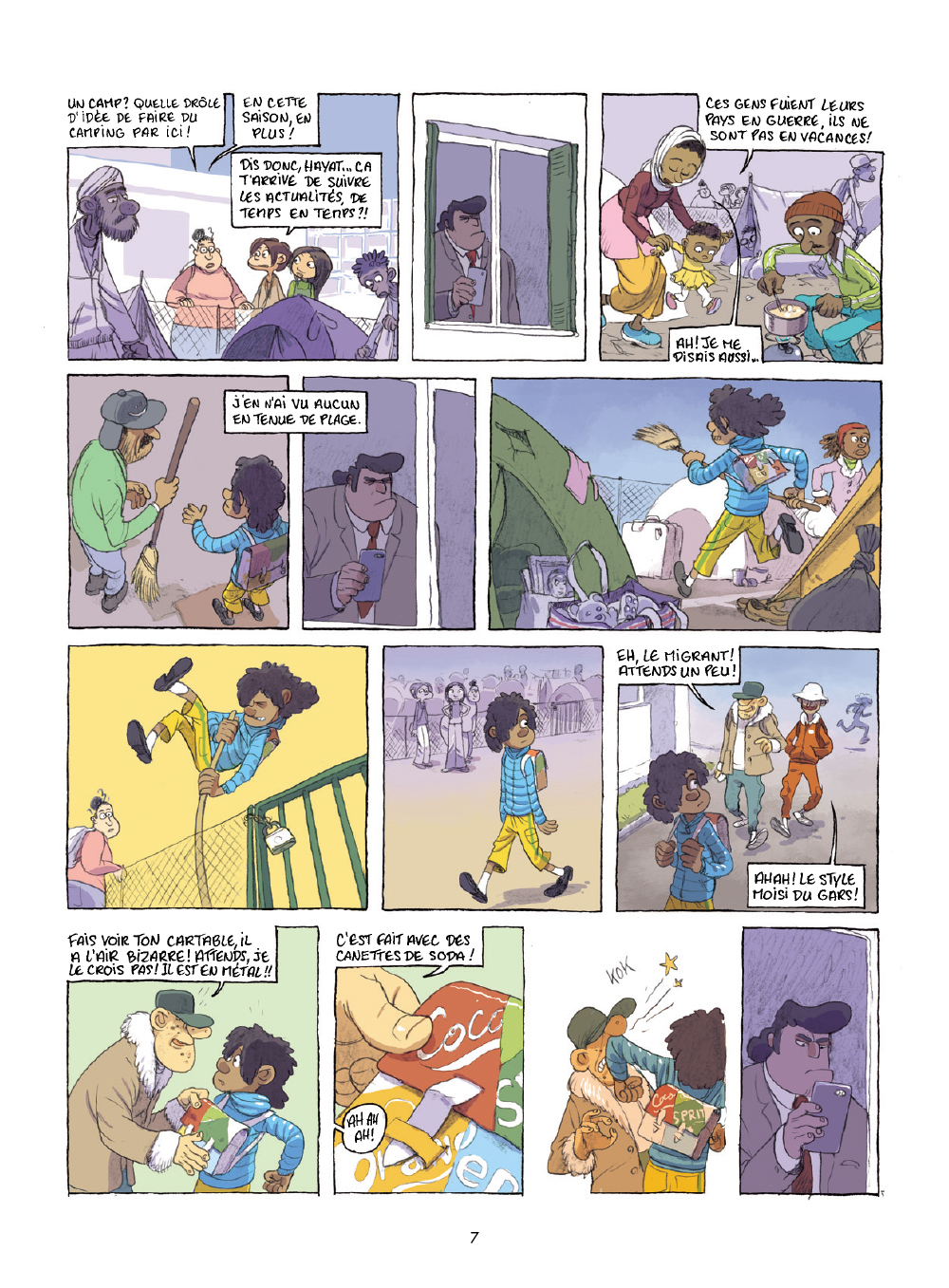 Extrait n°5 de la bd tome 1 par Téhem