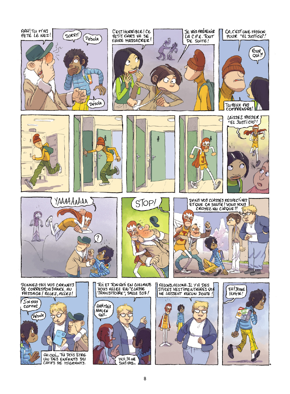 Extrait n°6 de la bd tome 1 par Téhem