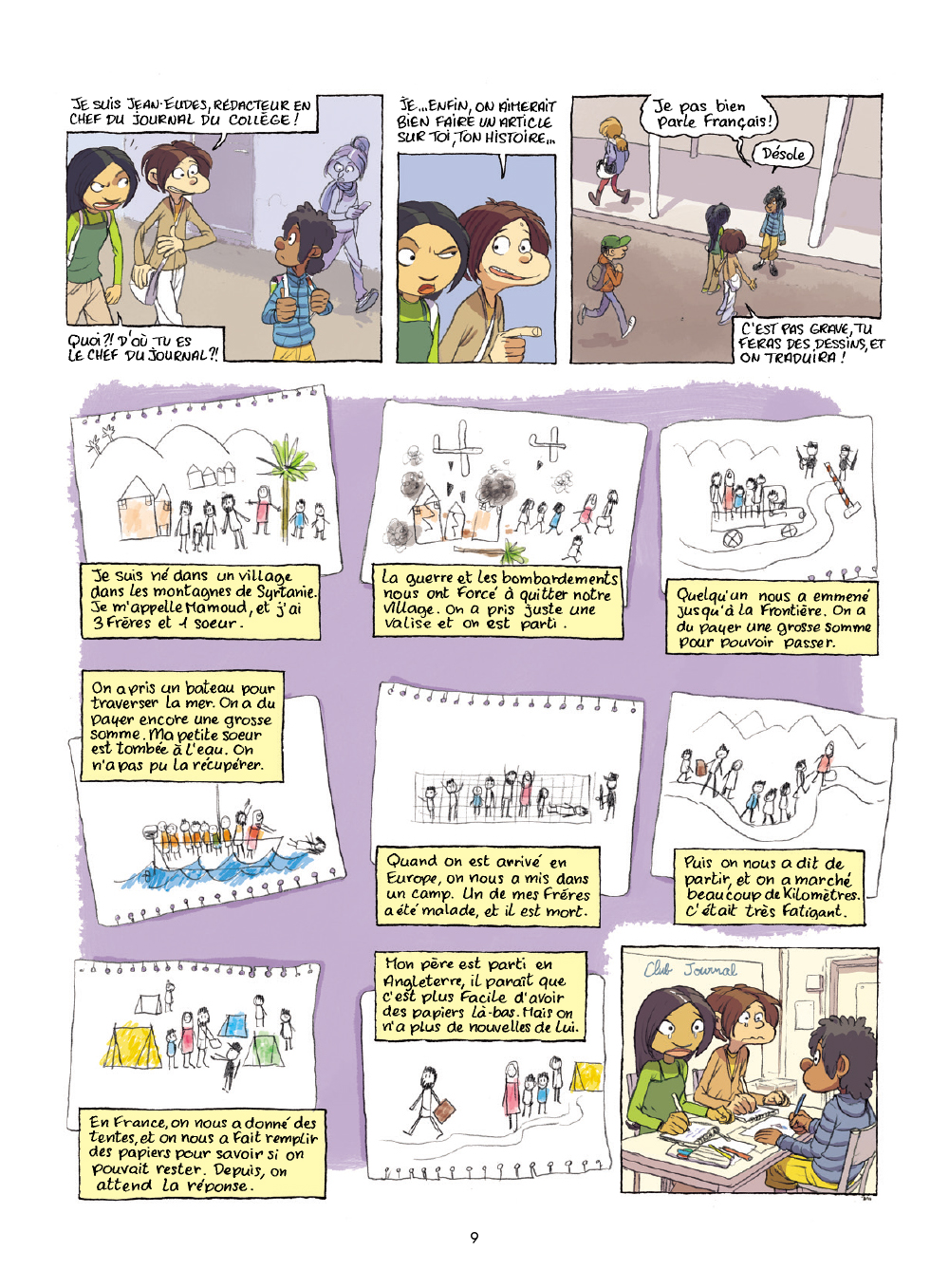 Extrait n°7 de la bd tome 1 par Téhem