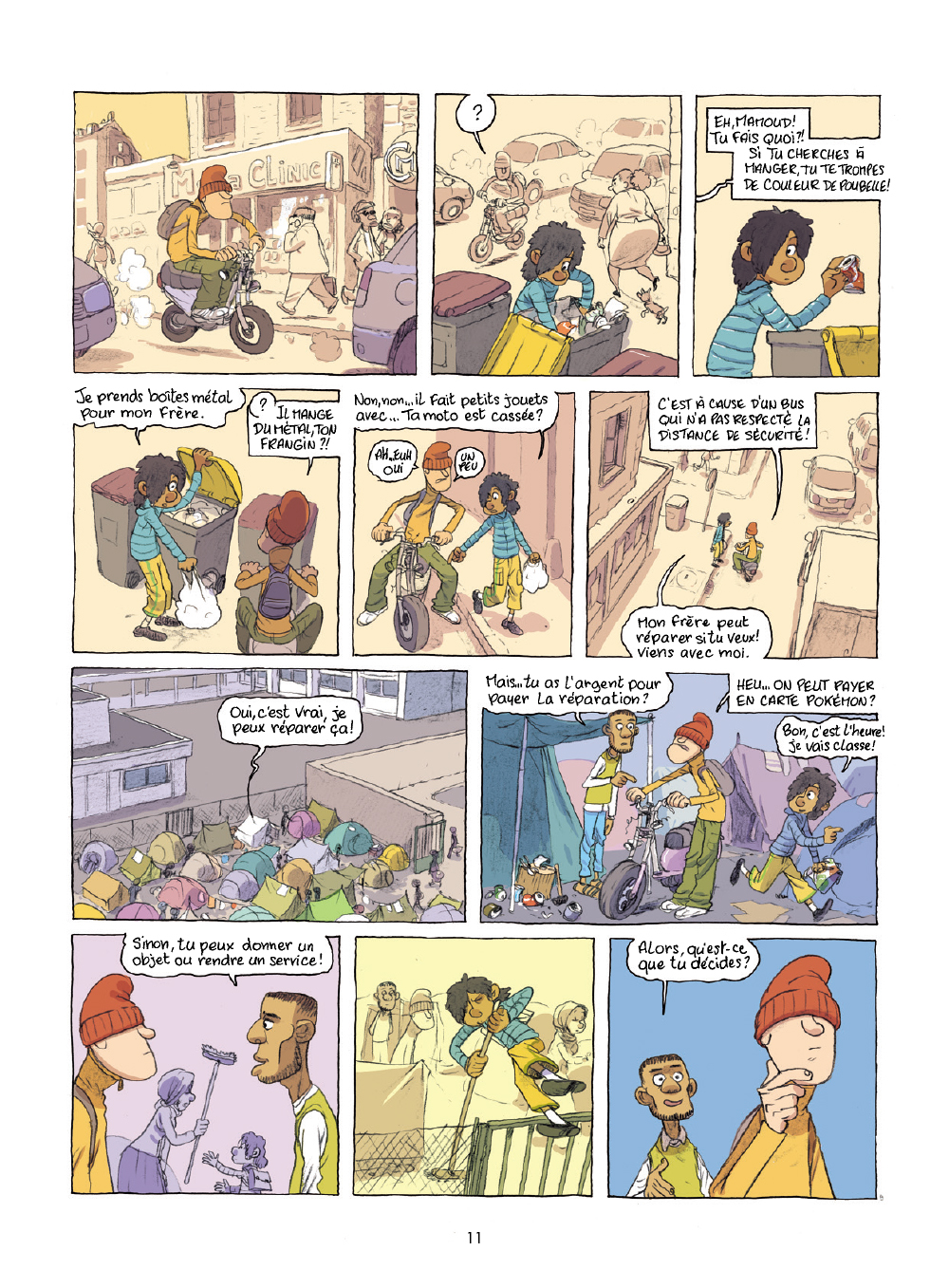 Extrait n°9 de la bd tome 1 par Téhem