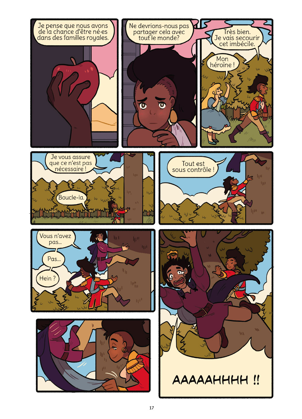 Extrait n°13 de la bd Princesse Princesse par Katie O'Neill