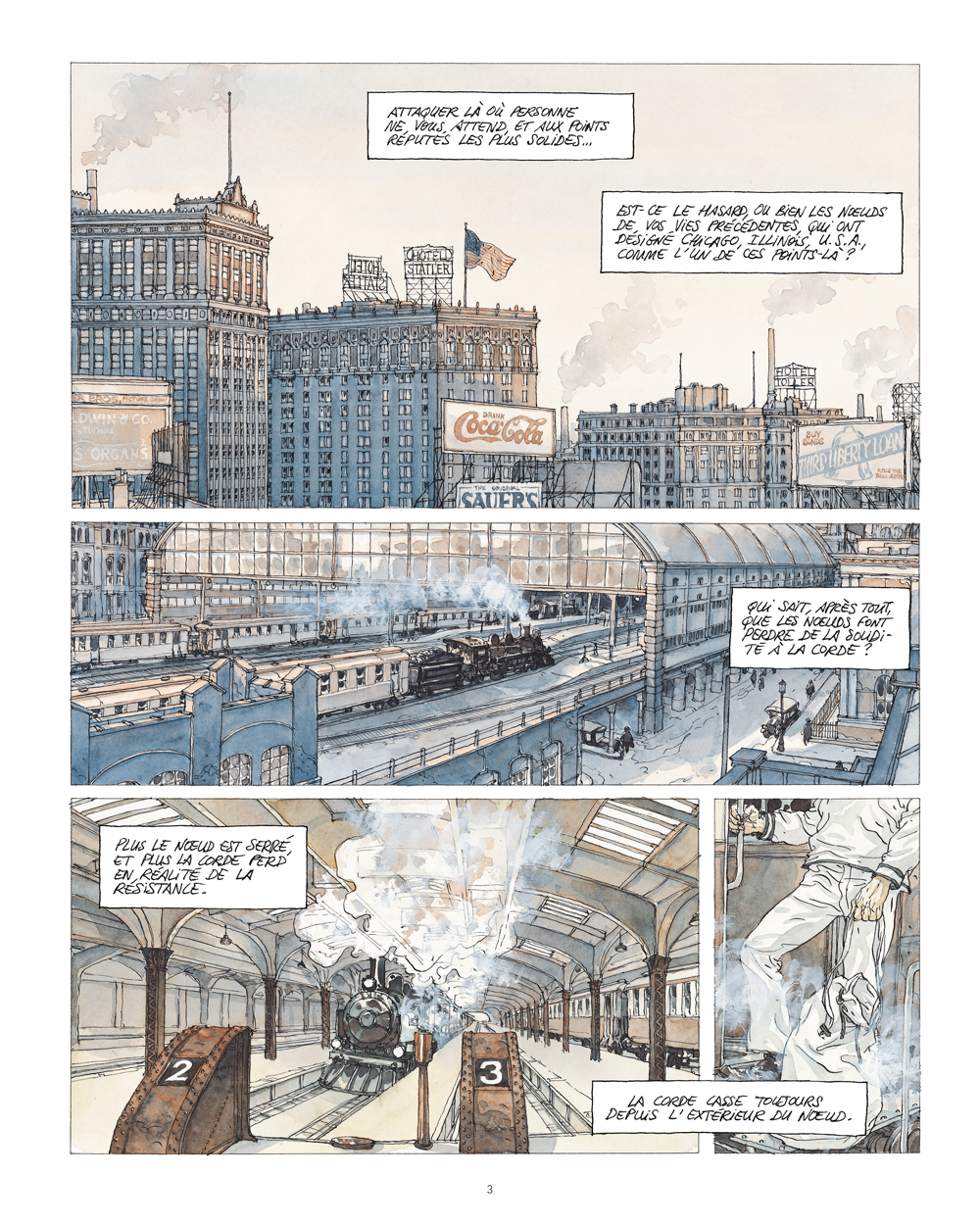 Extrait n°1 de la bd tome 3 par Kris