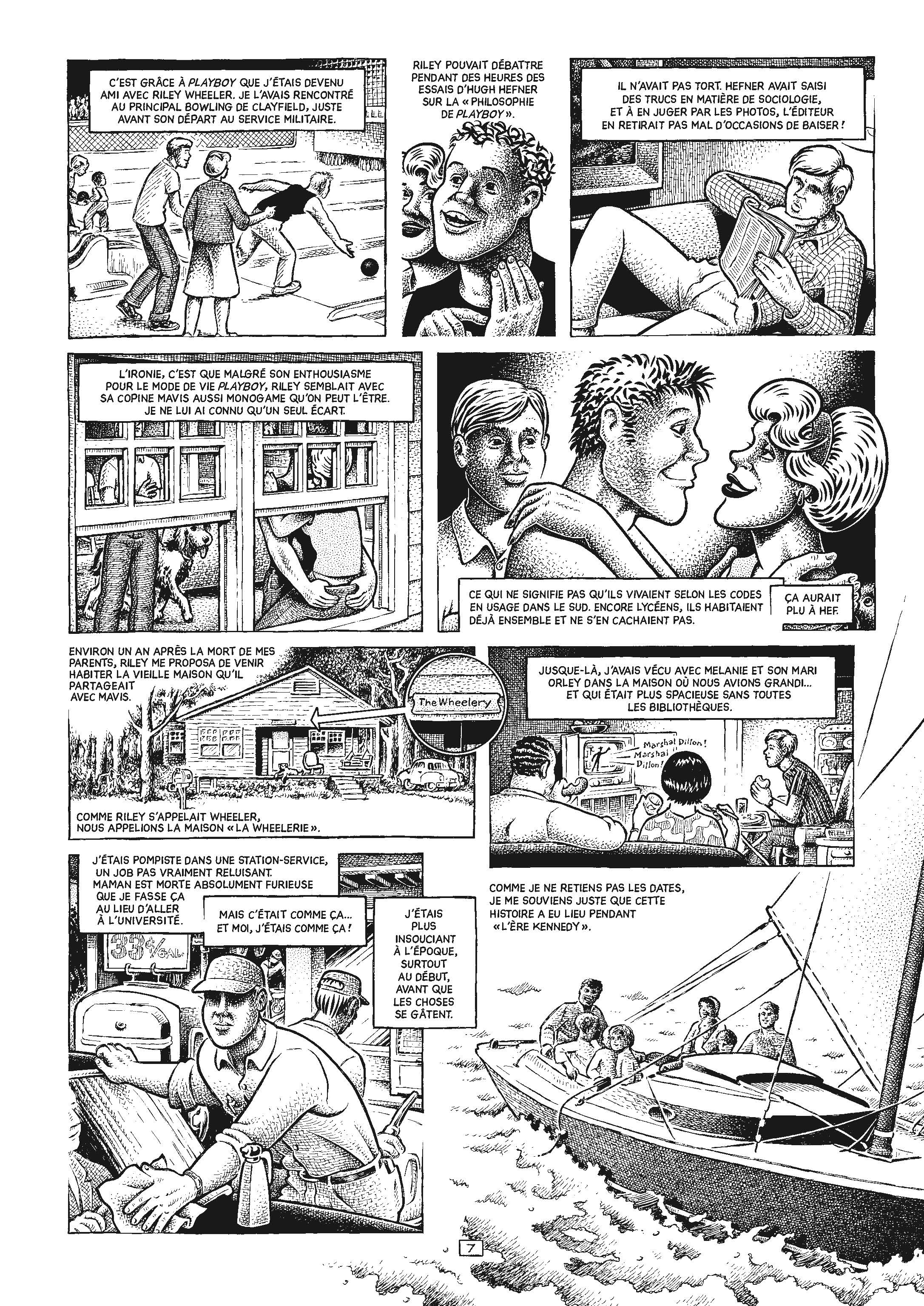 Extrait n°8 du comics Stuck Rubber Baby par Howard Cruse