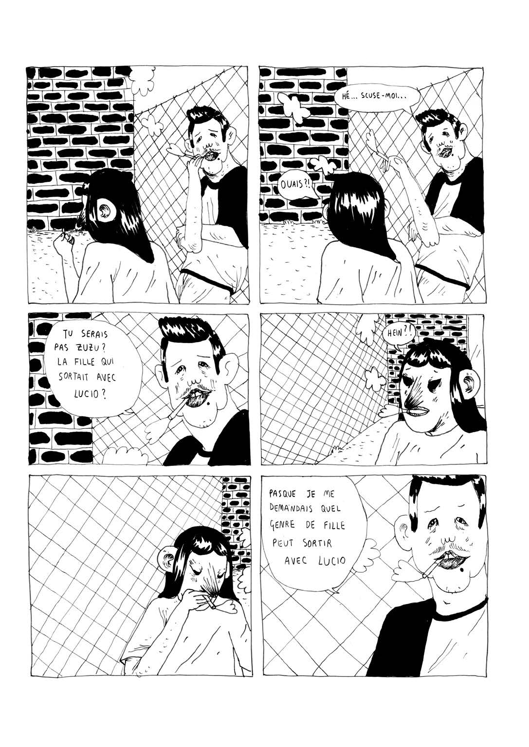 Extrait n°5 de la bd Cheese par Zuzu