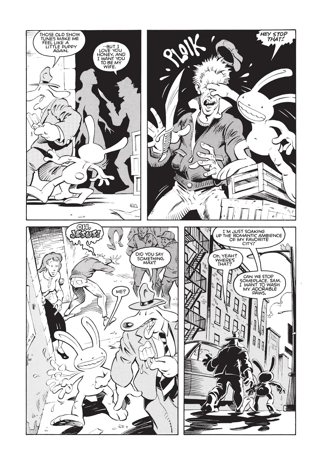 Extrait n°3 du comics par Steve Purcell