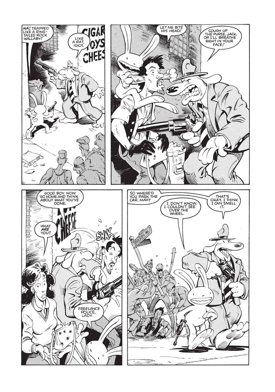Extrait n°5 du comics par Steve Purcell