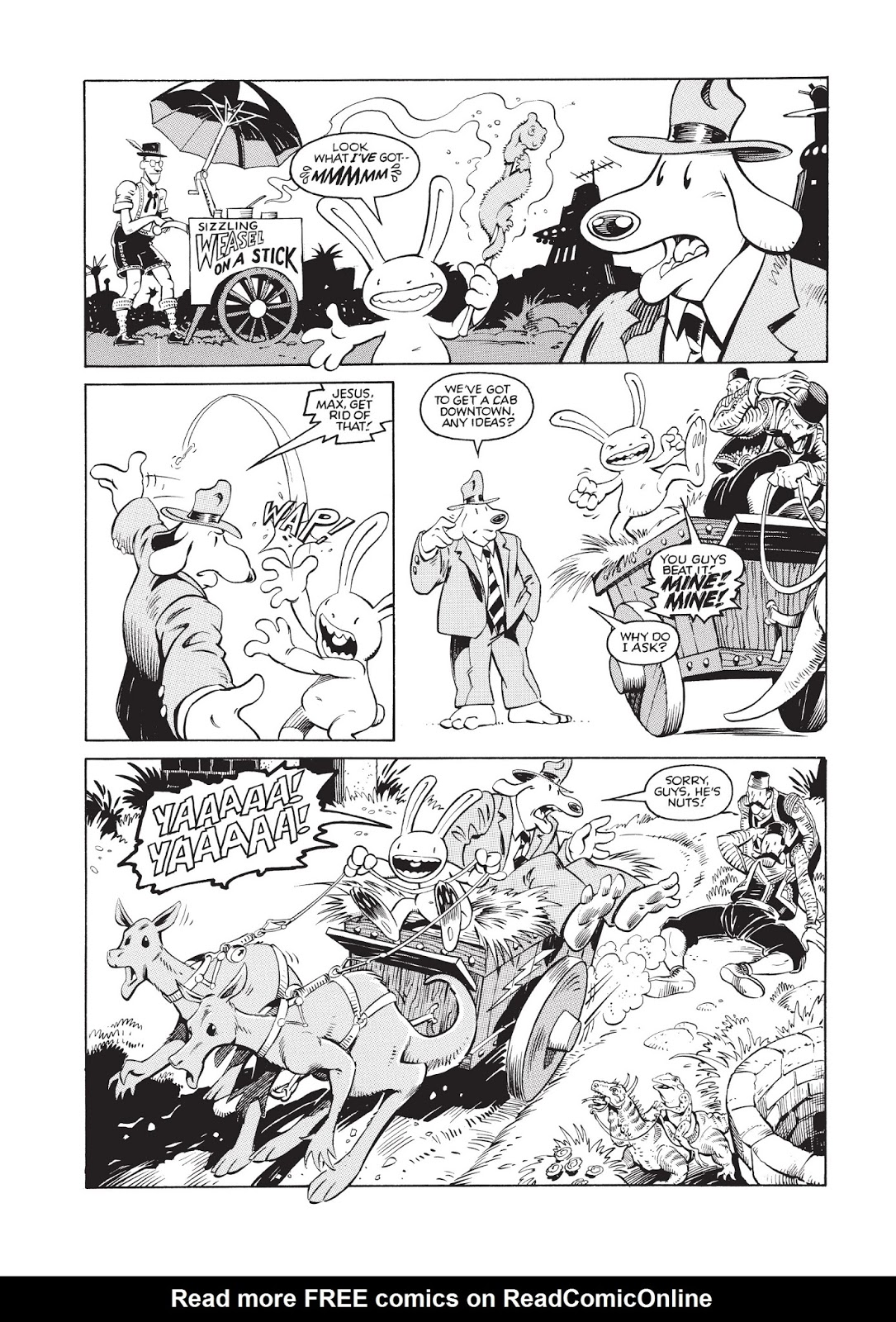 Extrait n°10 du comics par Steve Purcell
