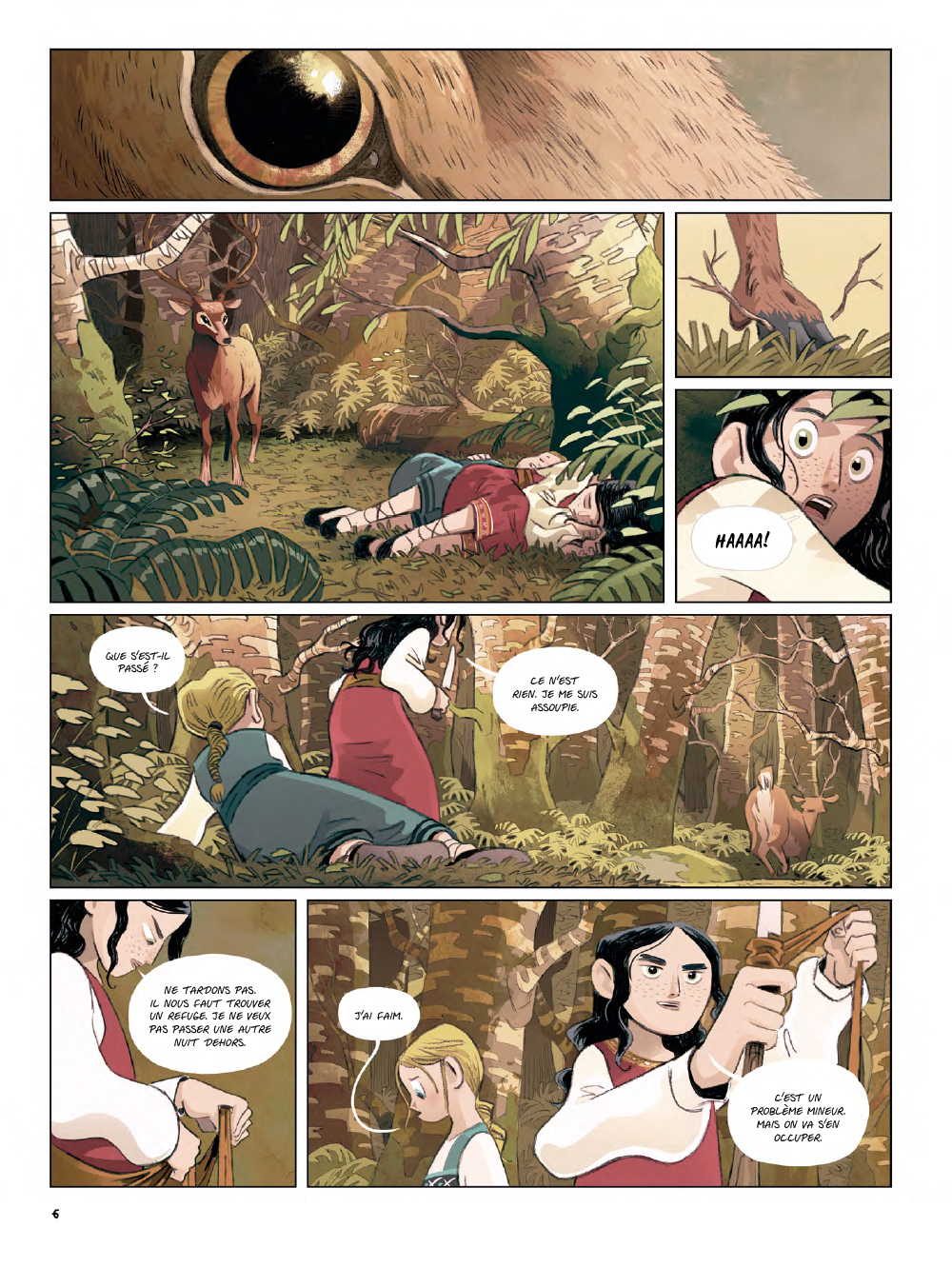 Extrait n°4 de la bd Yaga par Antoine Ozanam