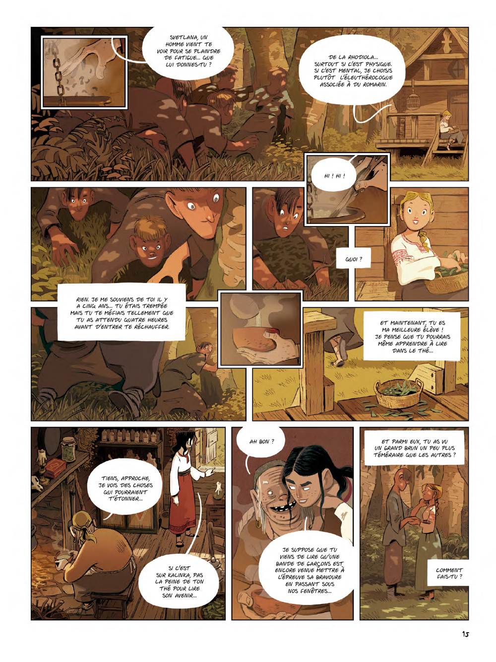 Extrait n°13 de la bd Yaga par Antoine Ozanam