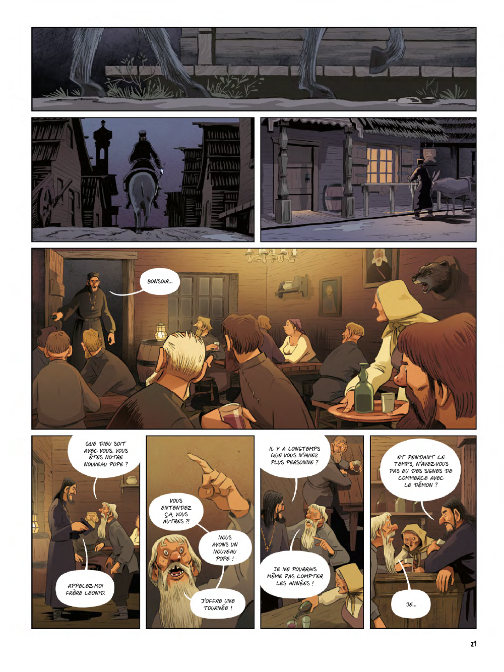 Extrait n°19 de la bd Yaga par Antoine Ozanam