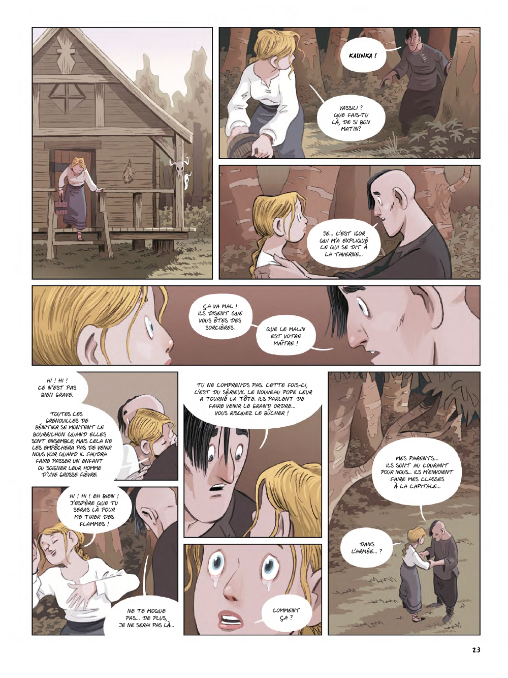 Extrait n°21 de la bd Yaga par Antoine Ozanam