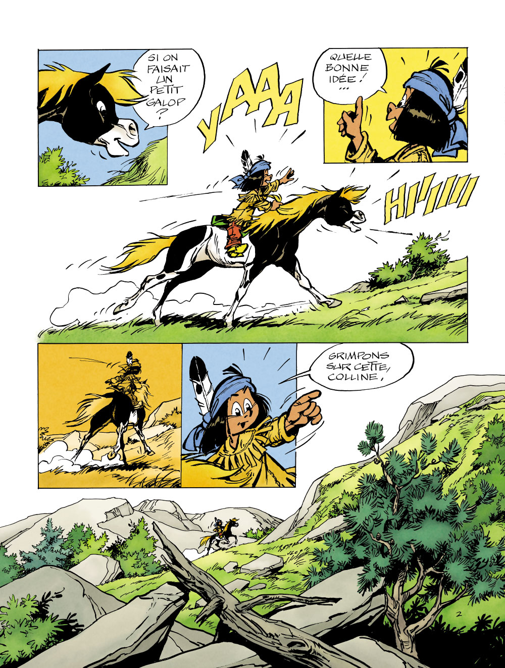 Extrait n°2 de la bd tome 41 par Derib