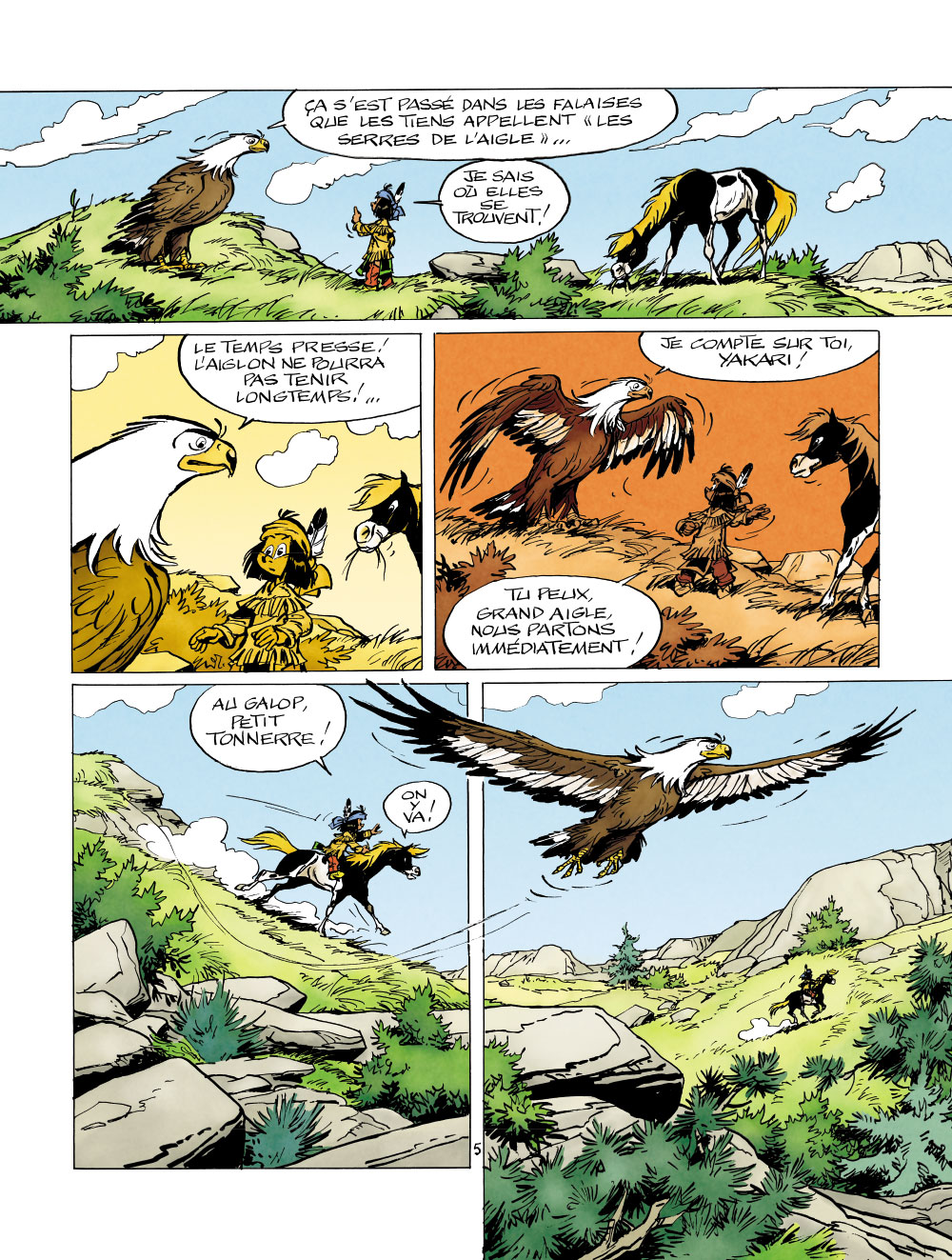 Extrait n°5 de la bd tome 41 par Derib