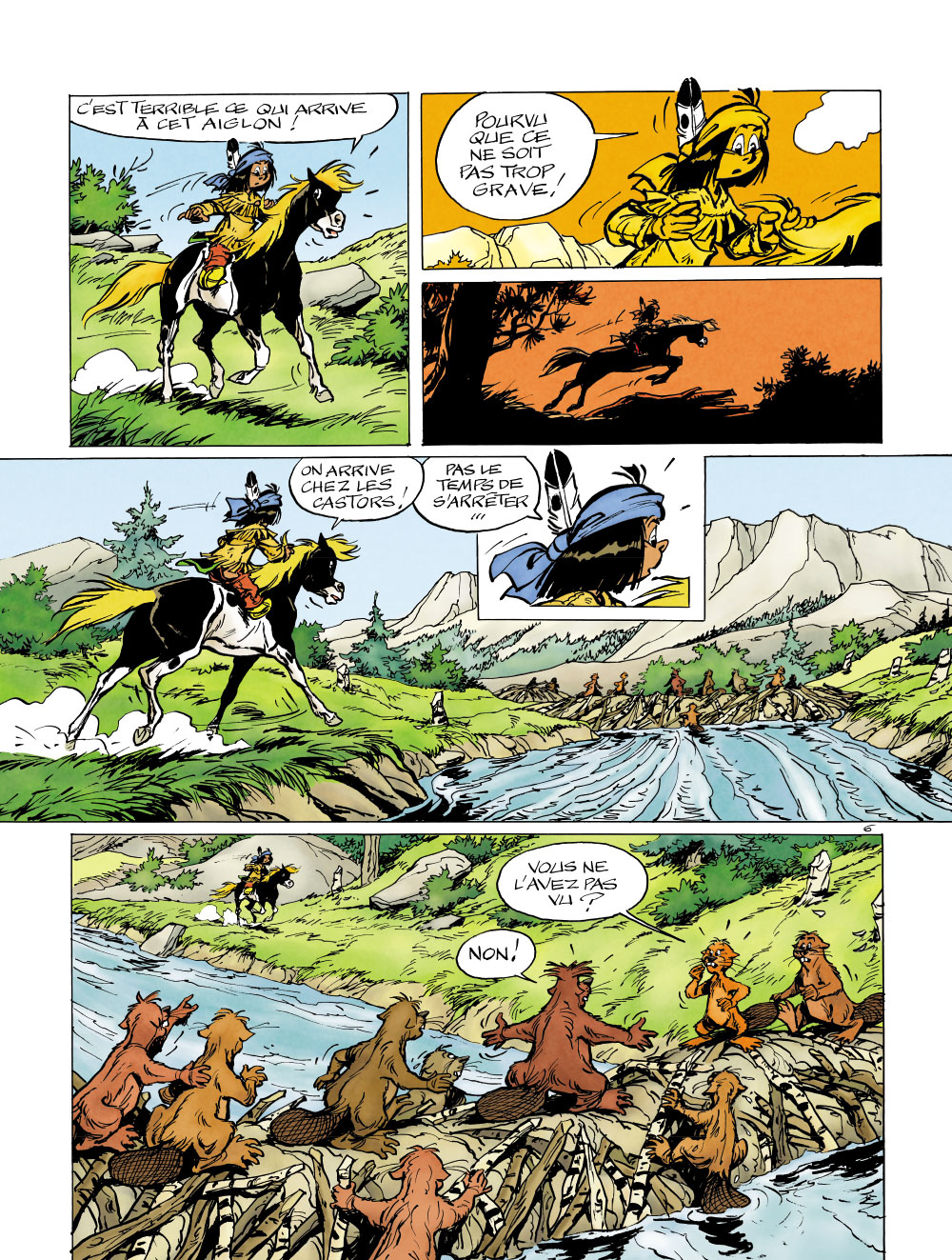 Extrait n°6 de la bd tome 41 par Derib