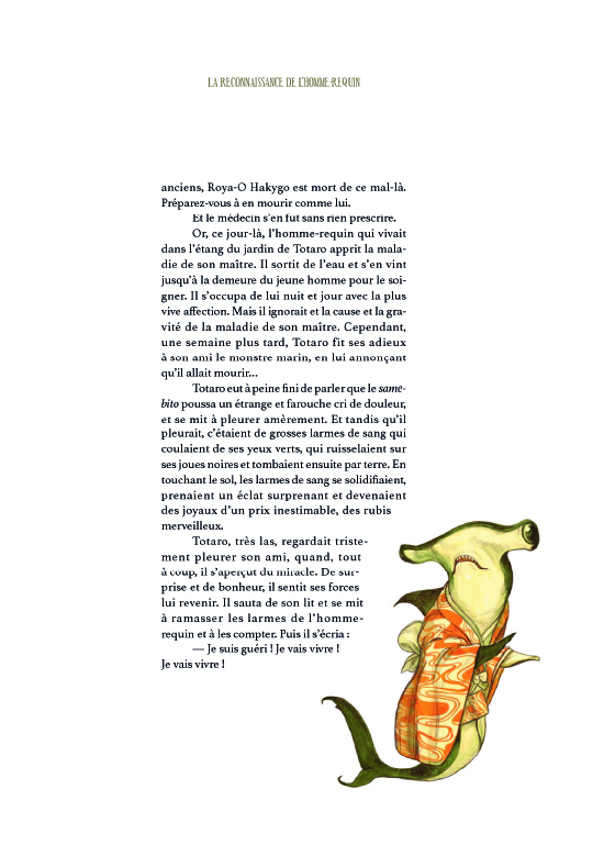 Extrait n°5 de la bd Esprits & Créatures du Japon par Benjamin Lacombe