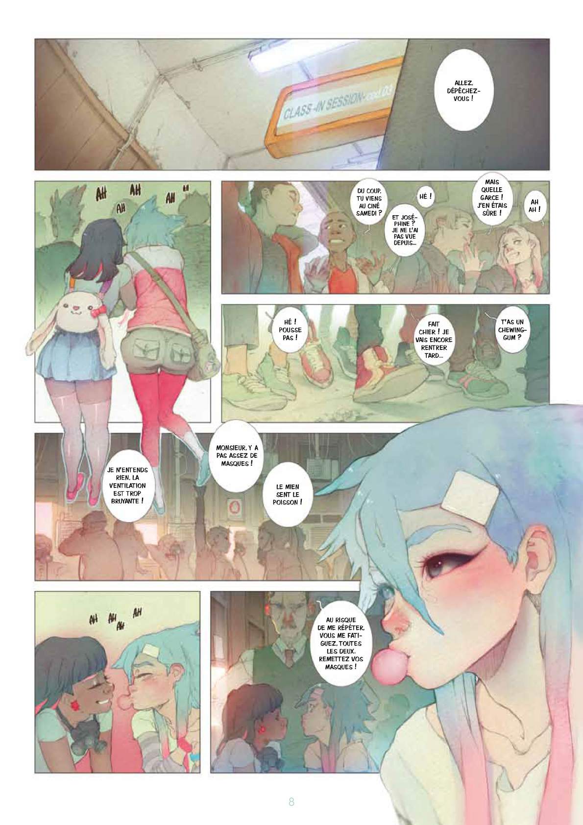 Extrait n°8 de la bd tome 1 par J. Houssin