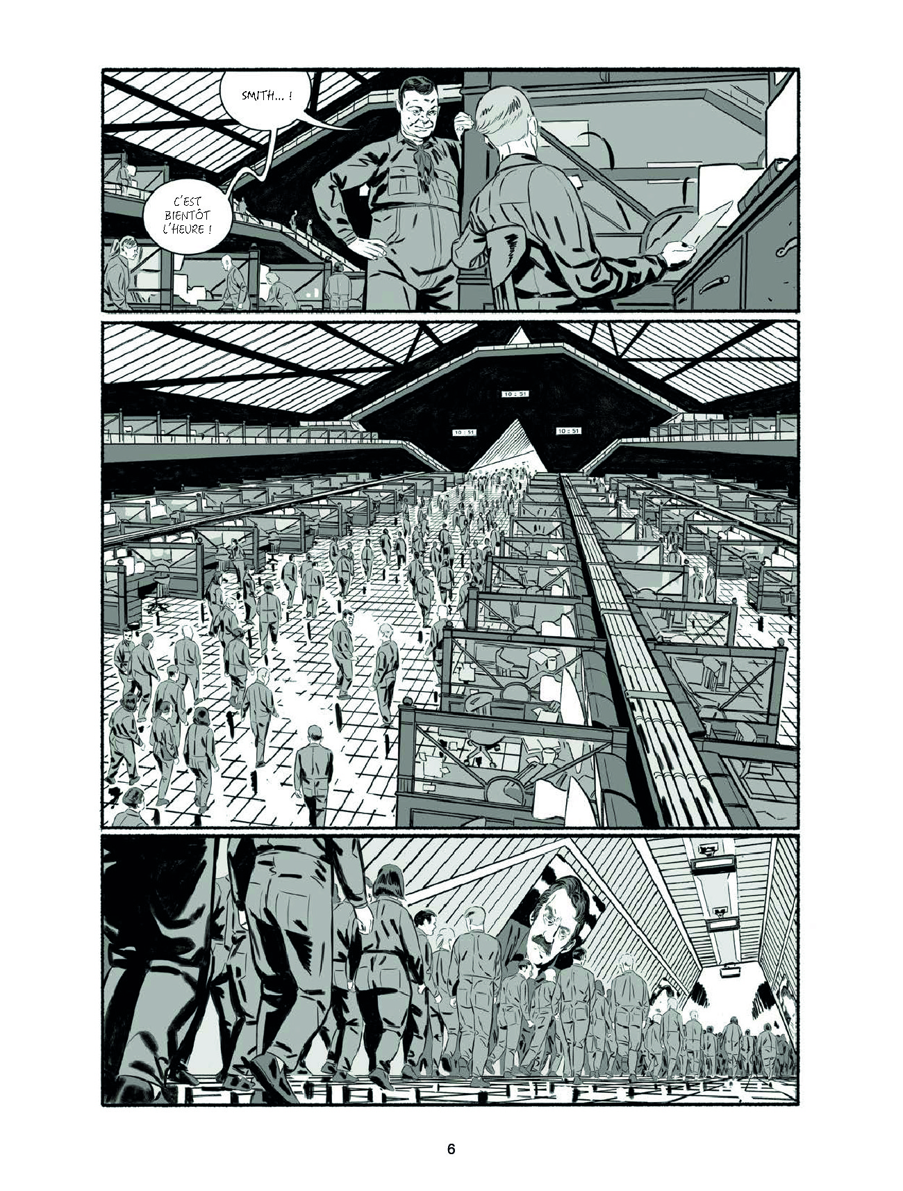 Extrait n°6 de la bd 1984 par Jean-Christophe Derrien