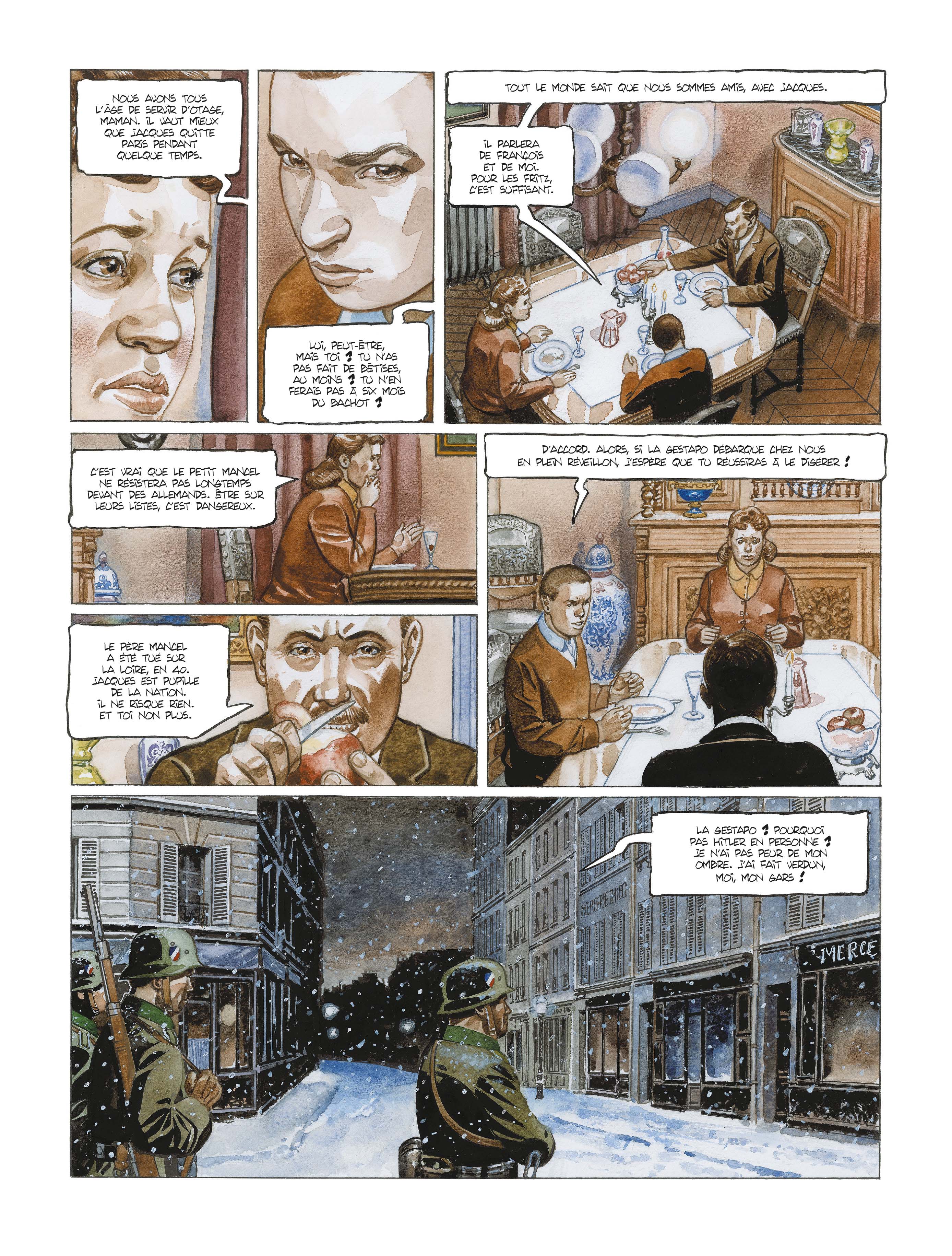 Extrait n°5 de la bd L'école buissonnière par Alain Mounier