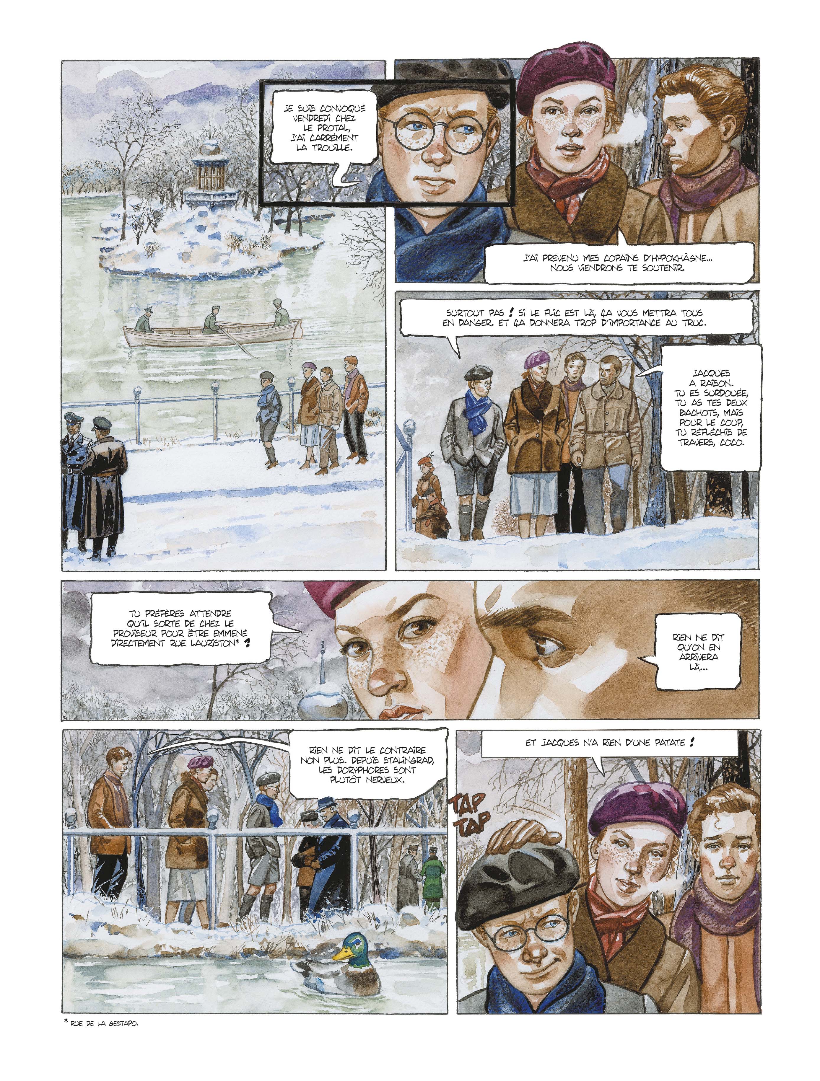 Extrait n°6 de la bd L'école buissonnière par Alain Mounier