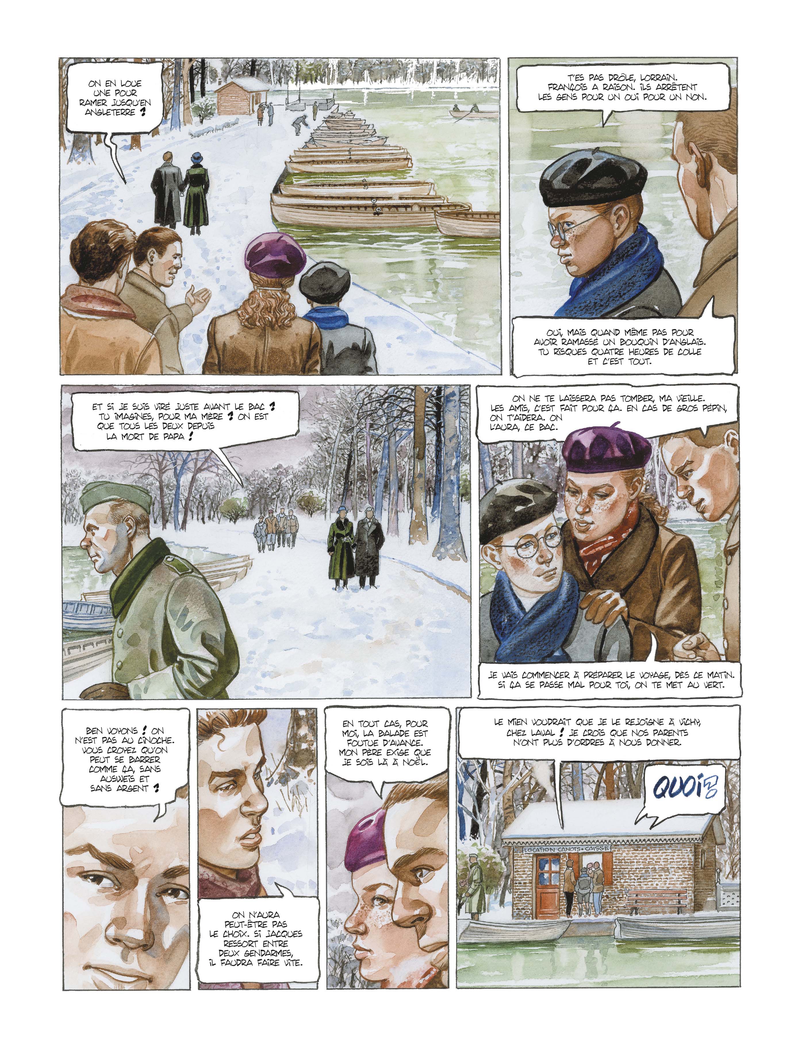 Extrait n°7 de la bd L'école buissonnière par Alain Mounier