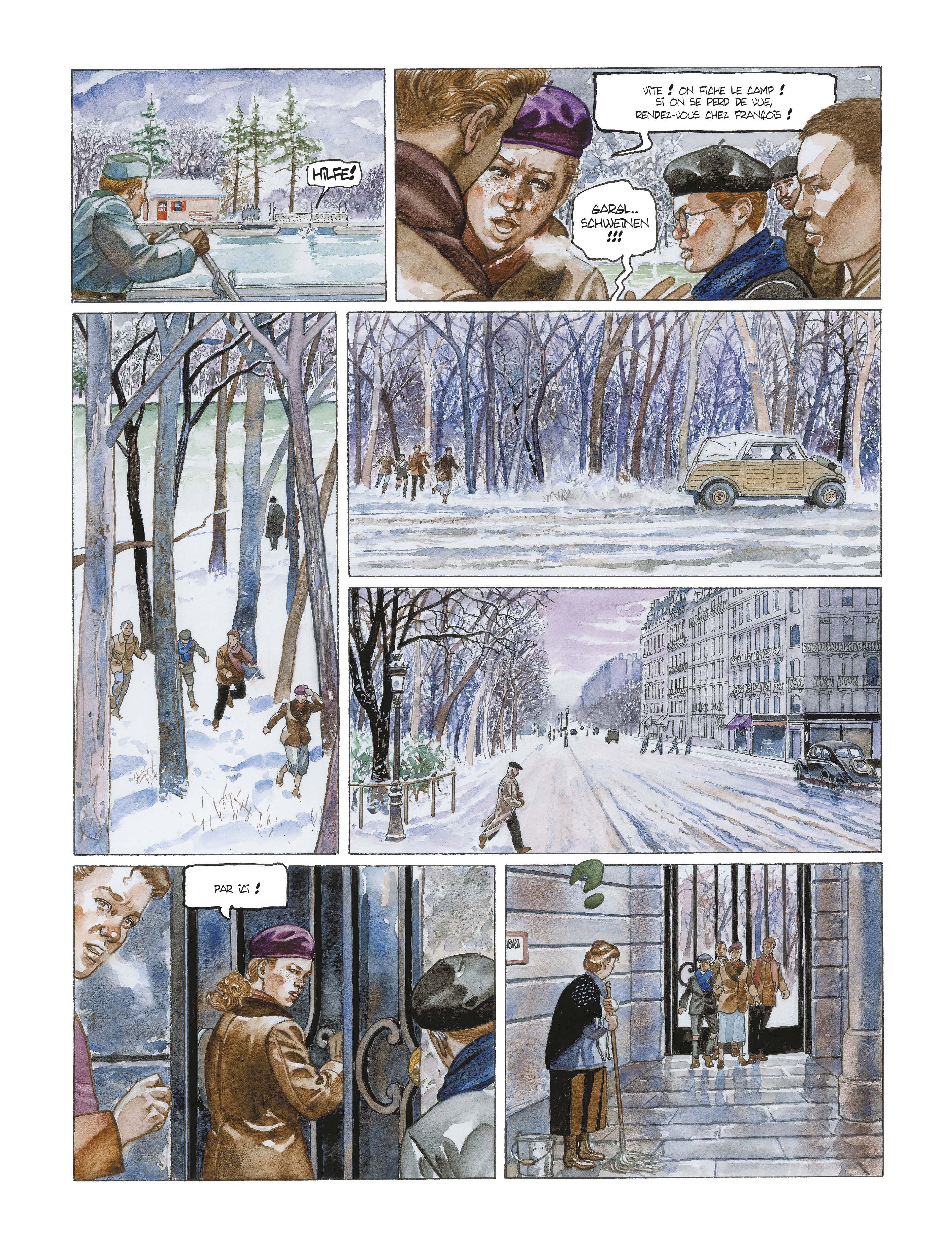 Extrait n°10 de la bd L'école buissonnière par Alain Mounier
