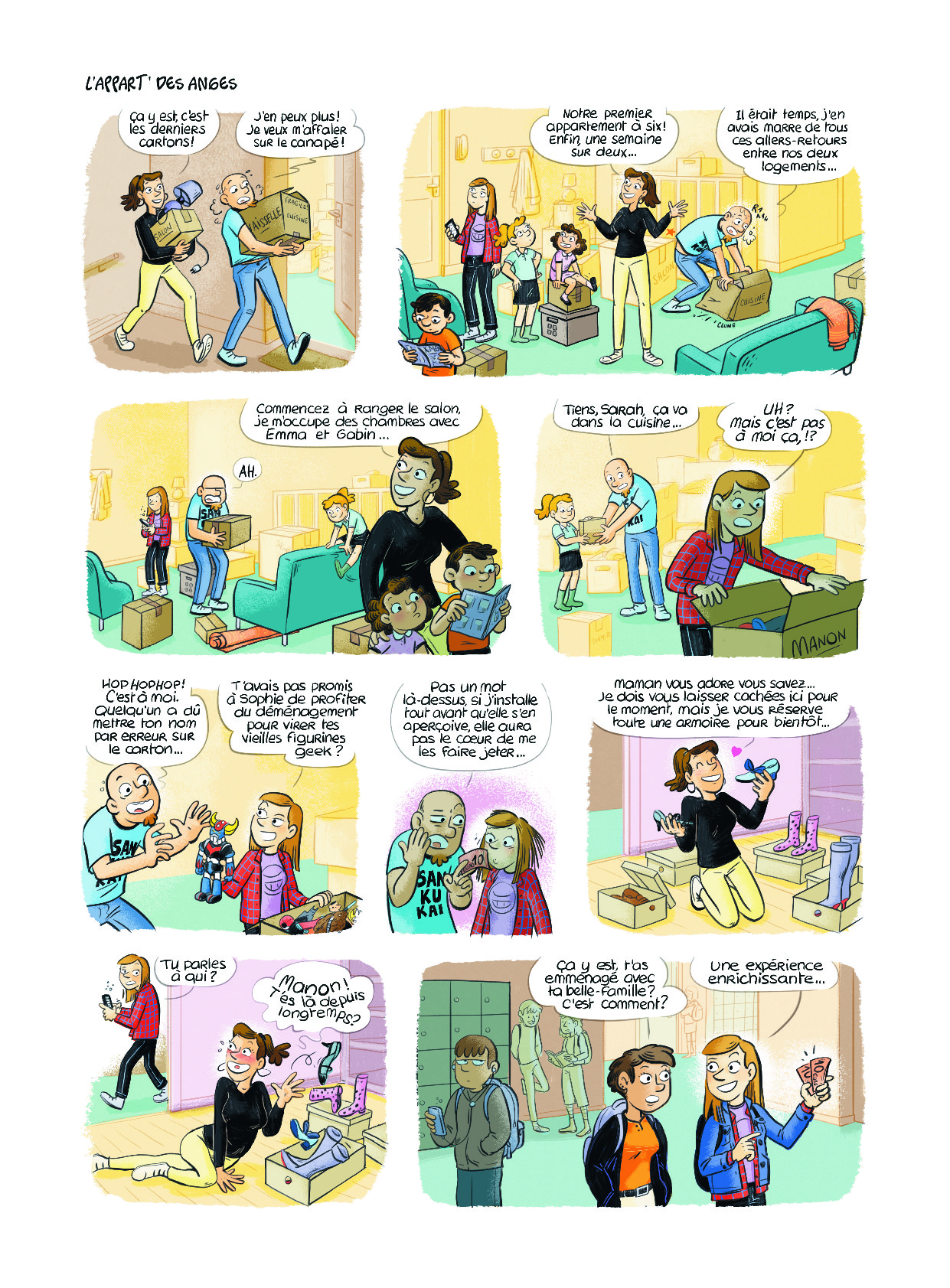 Extrait n°1 de la bd tome 1 par Sti