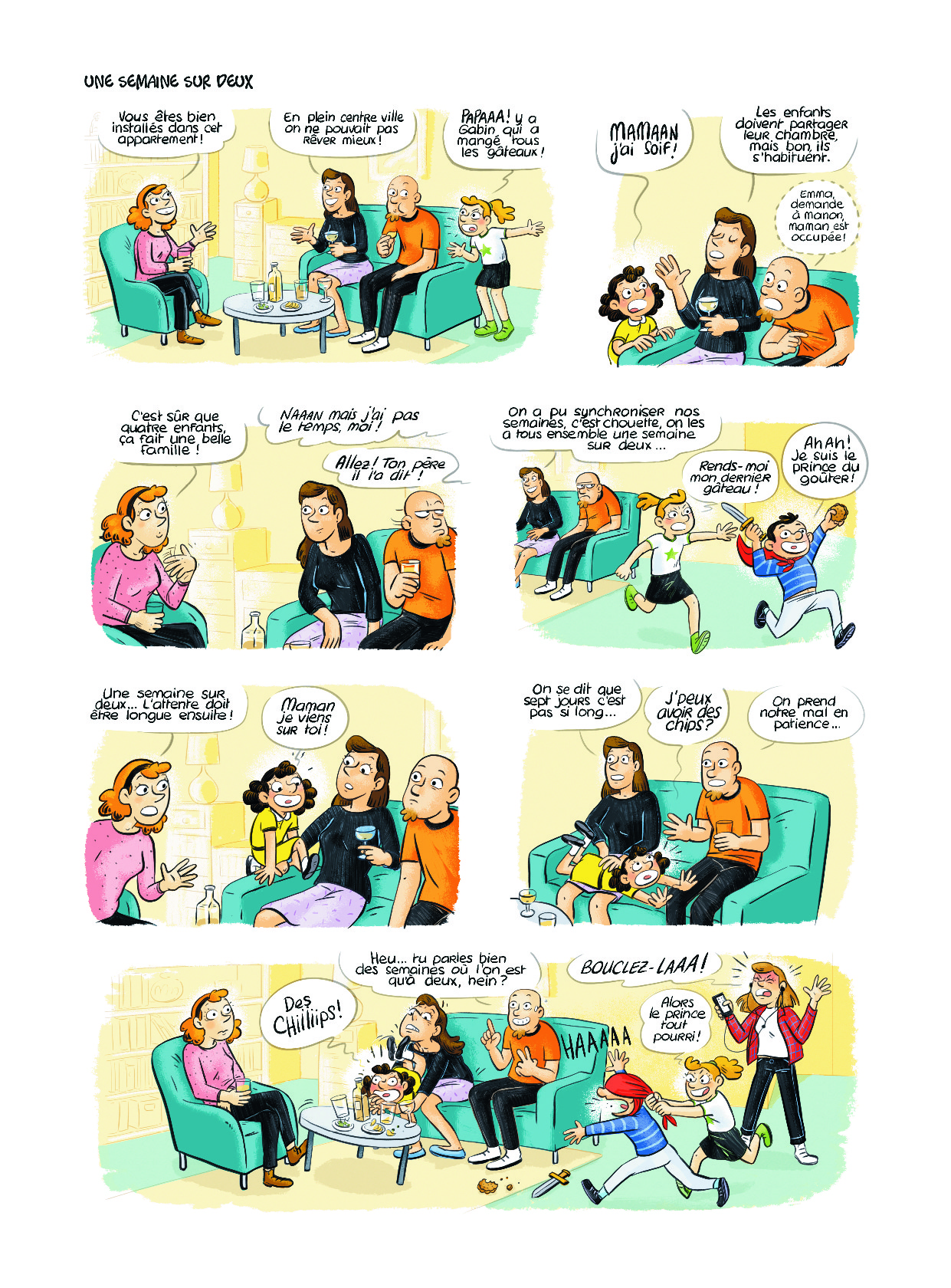 Extrait n°3 de la bd tome 1 par Sti
