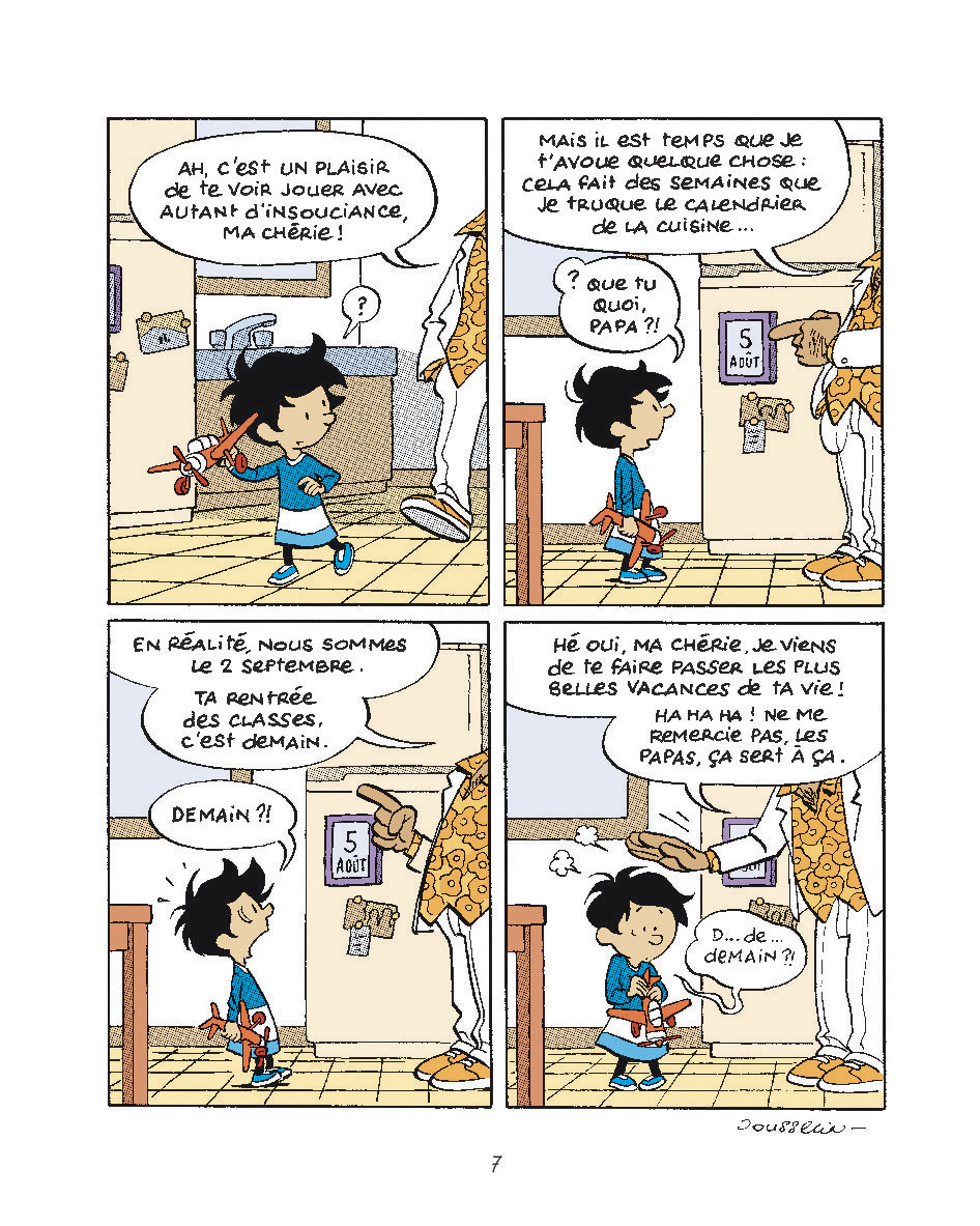 Extrait n°3 de la bd tome 1 par Lewis Trondheim