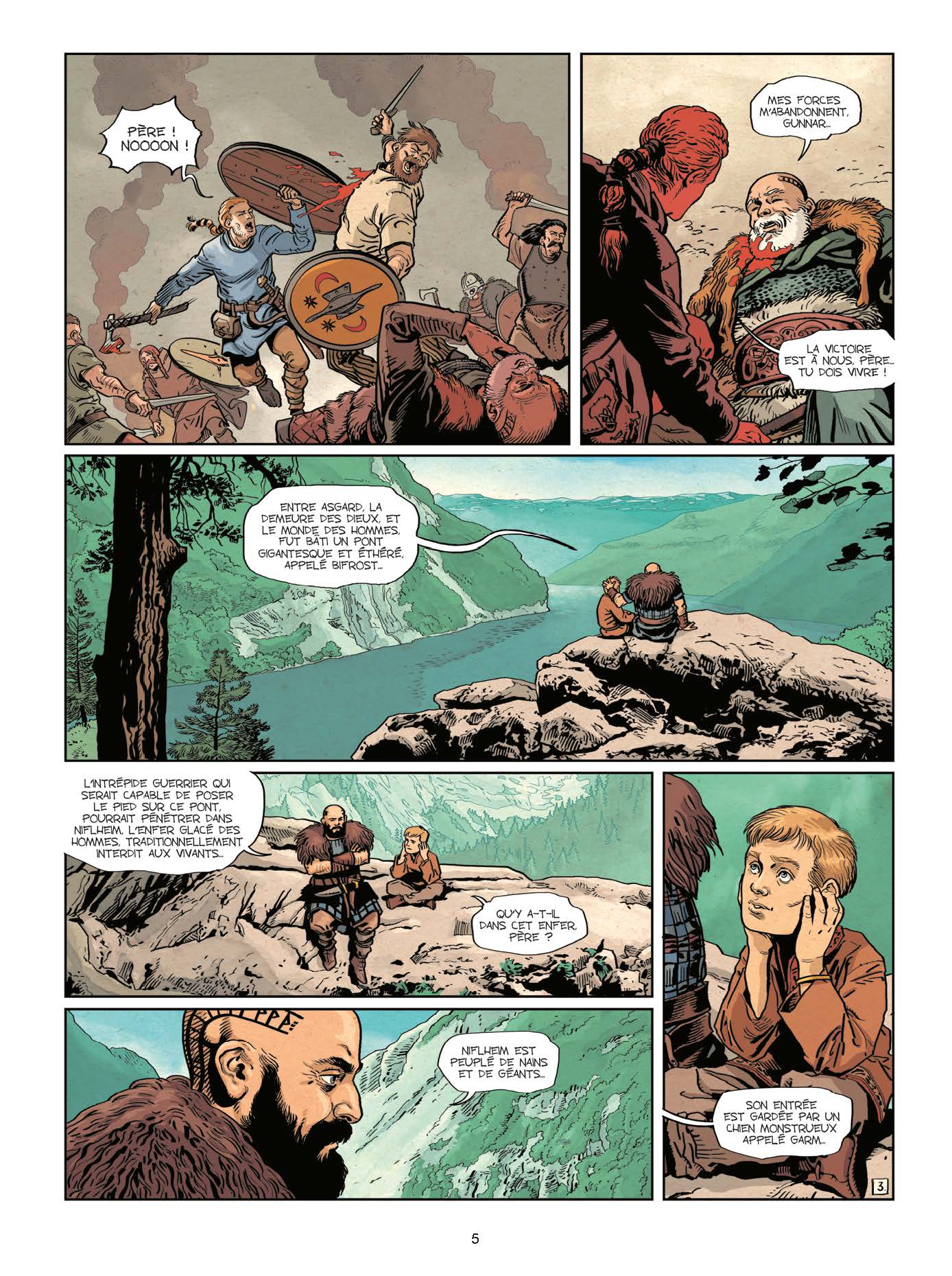 Extrait n°3 de la bd tome 1 par Corbeyran