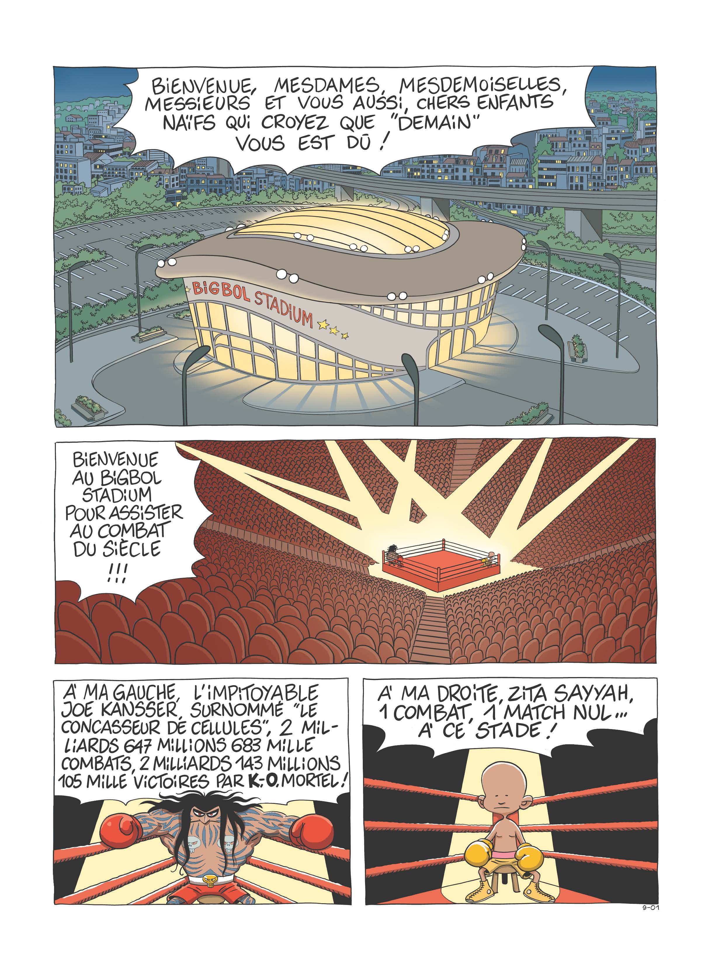 Extrait n°1 de la bd tome 9 par Zidrou