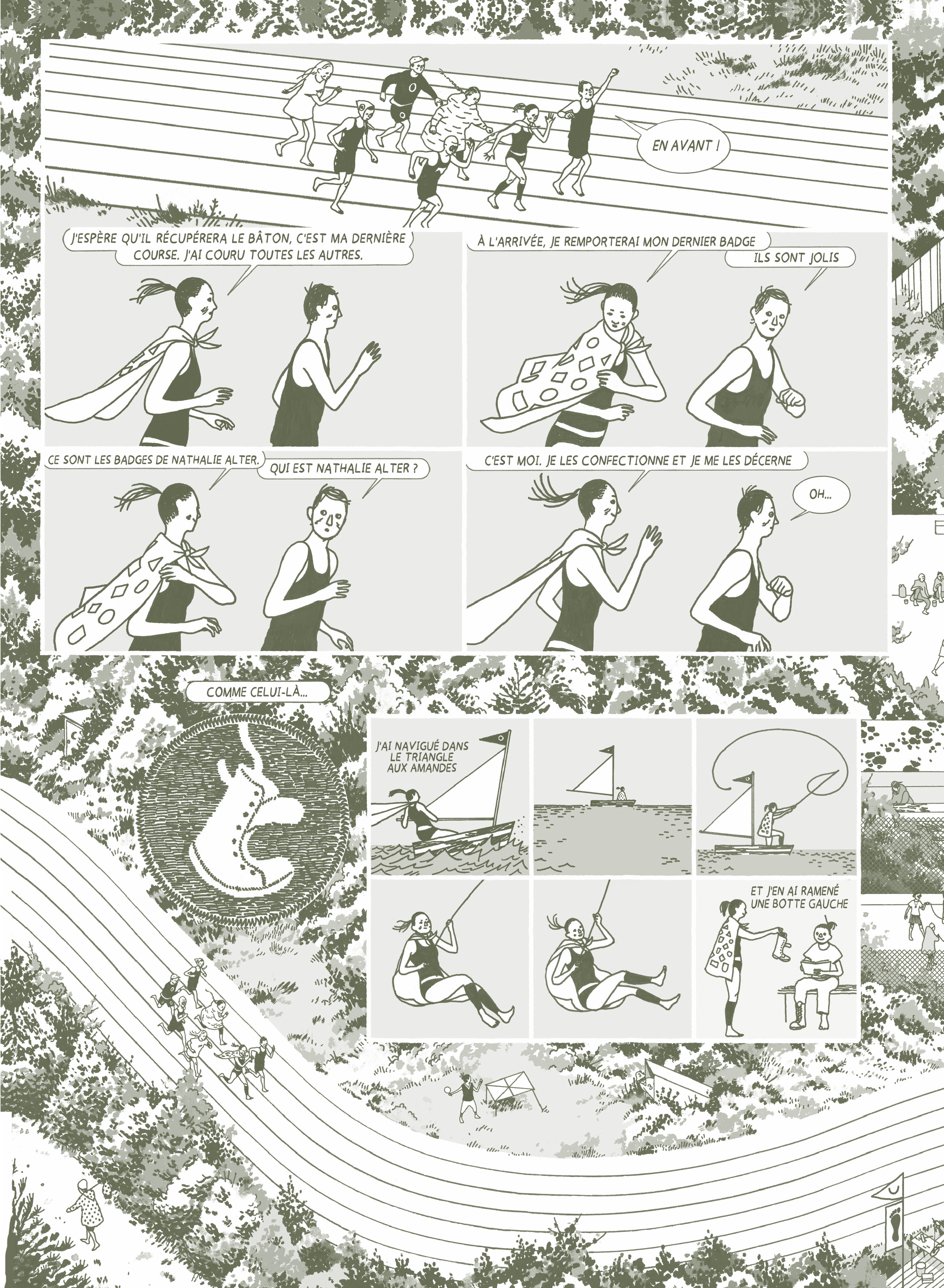 Extrait n°7 du comics Sur la piste par Causland henri Mc