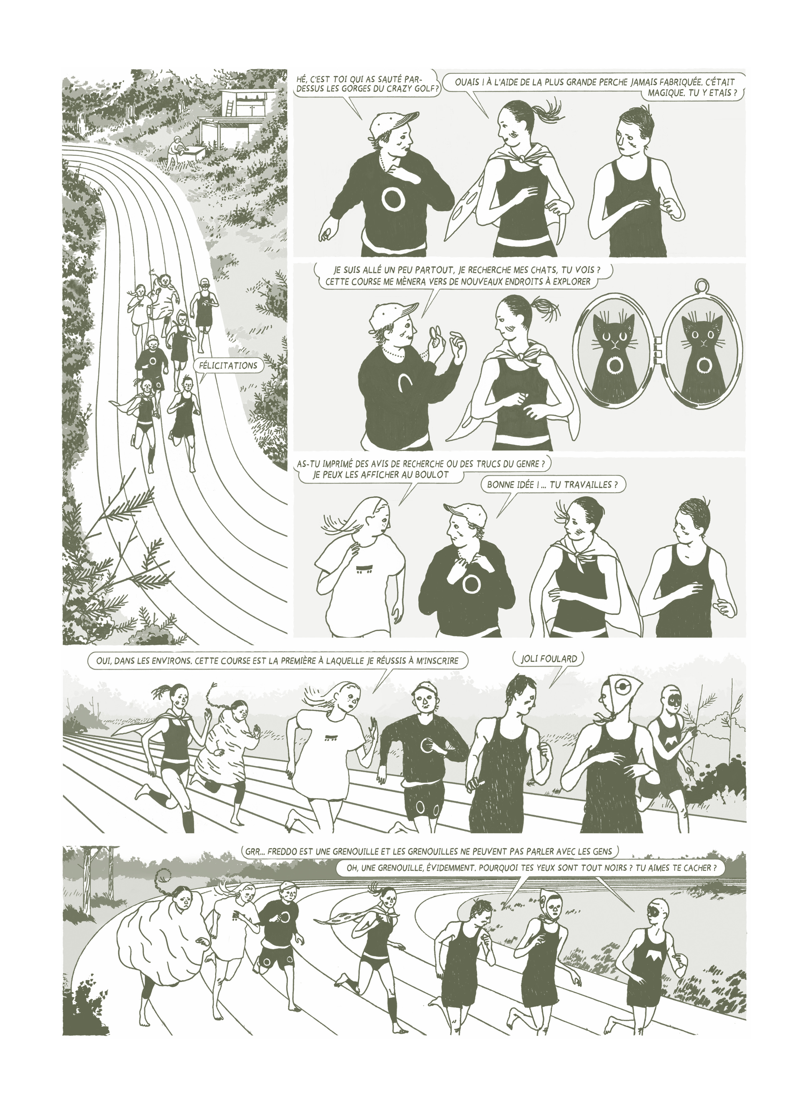 Extrait n°9 du comics Sur la piste par Causland henri Mc