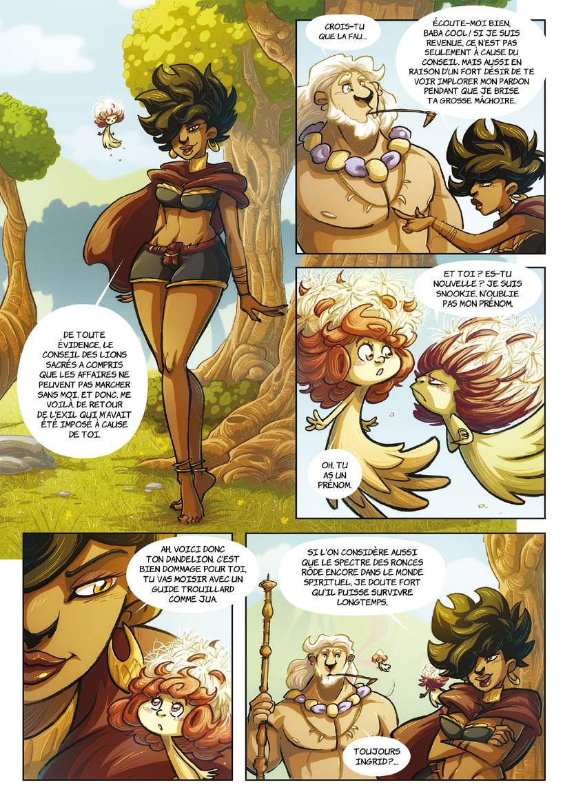 Extrait n°9 de la bd Dandelion - Faites un voeu par Federica Giuliano